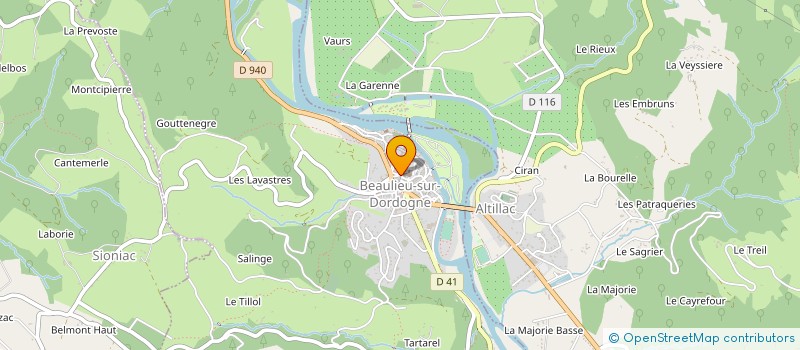 localisation de l'entreprise OVERLORDTOUR  BEAULIEU-SUR-DORDOGNE