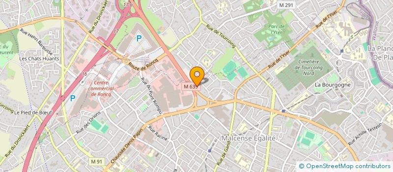 localisation de l'entreprise OVERMIND SERVER COMMUNITY  TOURCOING