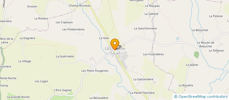 localisation de l'entreprise OVERMINE à LA CHAPELLE-SOUEF