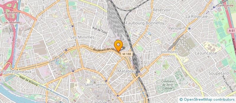 localisation de l'entreprise OVERPLAST TOULOUSE à TOULOUSE
