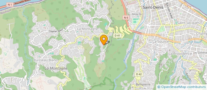localisation de l'entreprise OVERSEAS à SAINT-DENIS