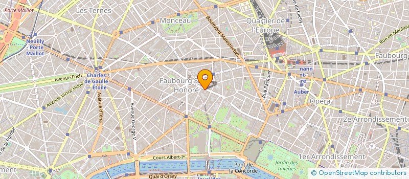 localisation de l'entreprise OVERSEAS CAPITAL  PARIS