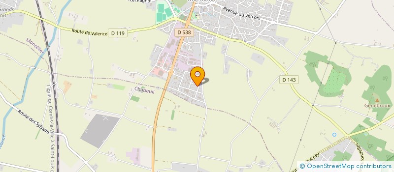 localisation de l'entreprise OVERSEAS CONSULTING  MONTELIER