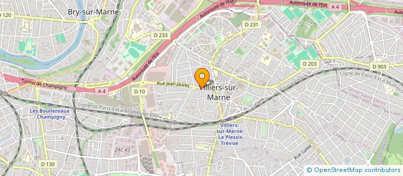 localisation de l'entreprise OVERSEAS INVEST  VILLIERS-SUR-MARNE