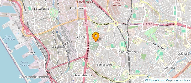 localisation de l'entreprise OVERSEAS LOGISTICS à MARSEILLE