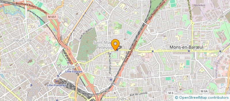 localisation de l'entreprise OVERSEAS STUDIO à LILLE