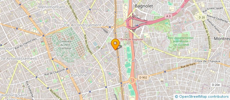 localisation de l'entreprise OVERSEAS TRADE SOLUTIONS  PARIS