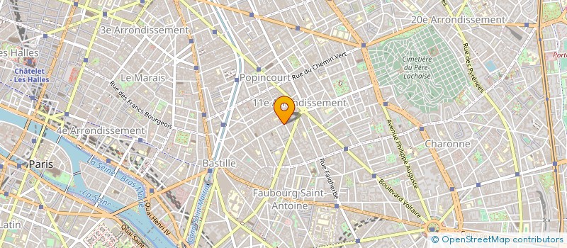 localisation de l'entreprise OVERSIDE PRODUCTION  PARIS