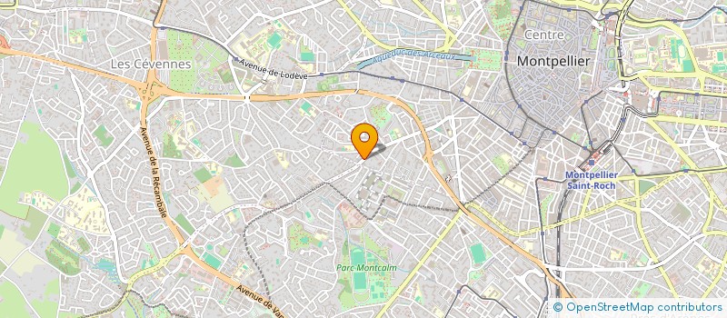 localisation de l'entreprise OVERSTAGE PRODUCTION à MONTPELLIER