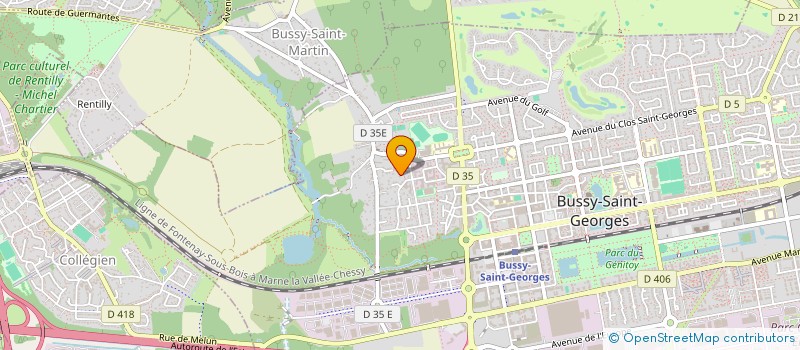 localisation de l'entreprise OVERSTAND K à BUSSY-SAINT-GEORGES