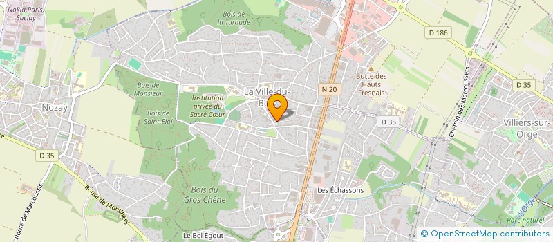 localisation de l'entreprise OVERSTARZ à LA VILLE-DU-BOIS