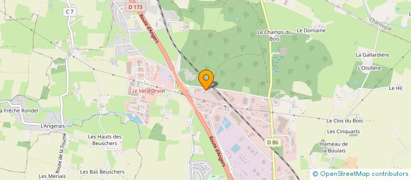 localisation de l'entreprise OVERSTEER à VERN-SUR-SEICHE