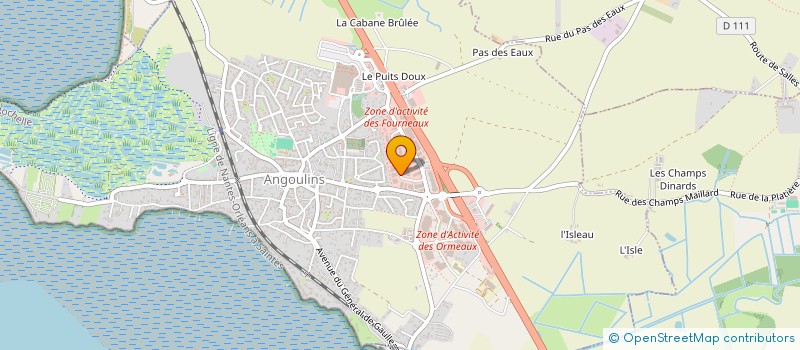 localisation de l'entreprise OVERTAKE  ANGOULINS