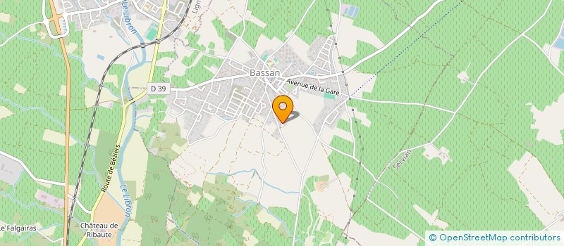 localisation de l'entreprise OVERTIME  BASSAN