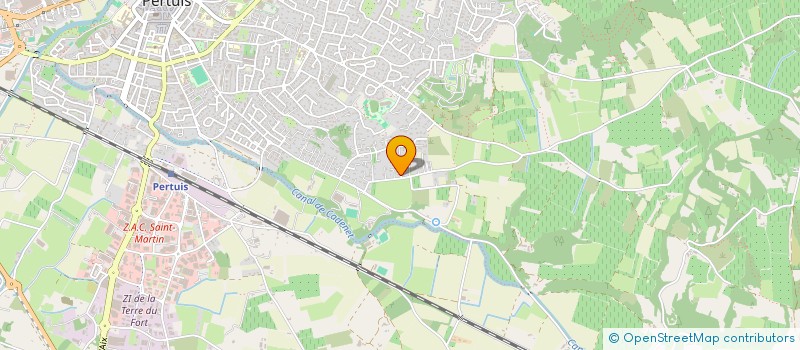 localisation de l'entreprise OVERTIME TECHNOLOGIES à PERTUIS