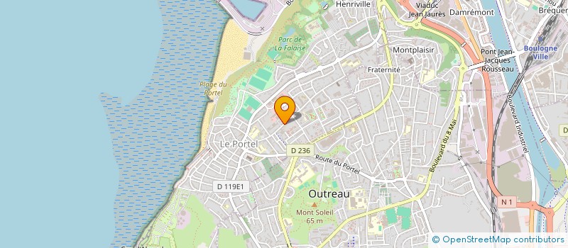 localisation de l'entreprise OVERTUNING.COM  LE PORTEL