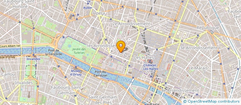 localisation de l'entreprise OVERVIEW  PARIS