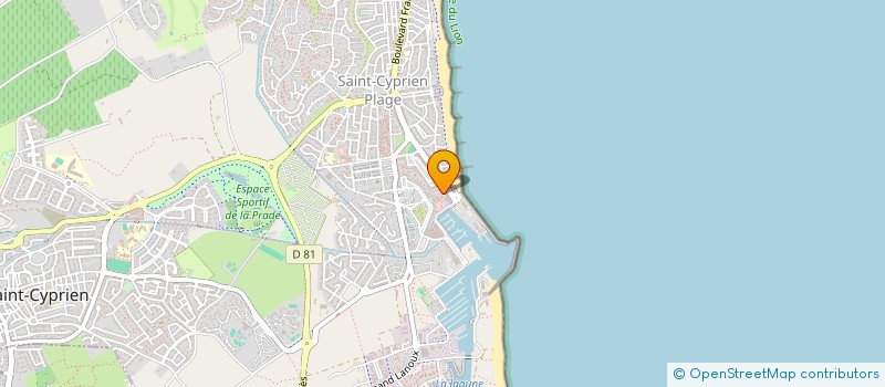 localisation de l'entreprise OVESA à SAINT-CYPRIEN