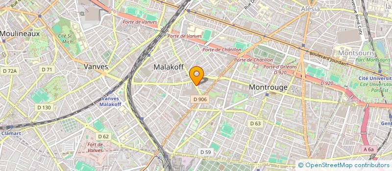 localisation de l'entreprise OVESCO ENDOSCOPY FRANCE SAS  MALAKOFF