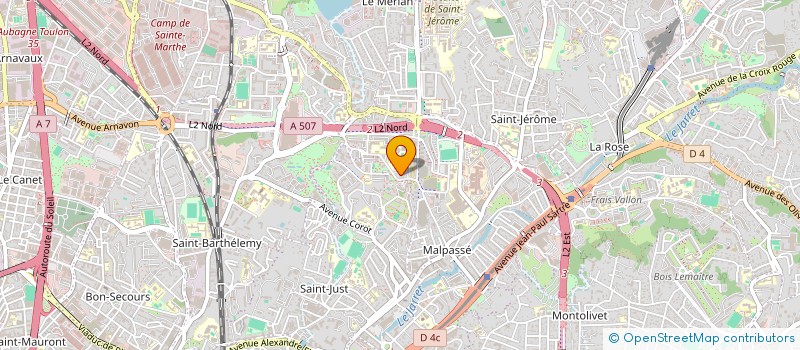 localisation de l'entreprise OVFR CHARITY à MARSEILLE 13EME