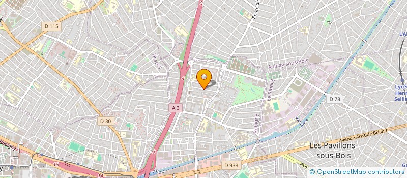 localisation de l'entreprise OVI  BONDY