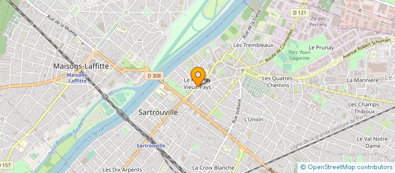 localisation de l'entreprise OVI ALIMENTATION à SARTROUVILLE