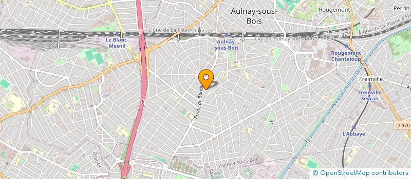localisation de l'entreprise OVIA à AULNAY-SOUS-BOIS