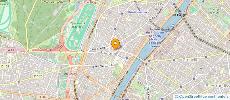 localisation de l'entreprise OVIDE FINANCES  PARIS