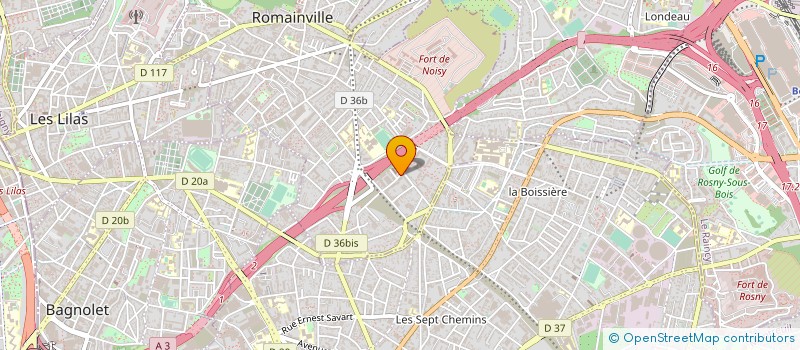 localisation de l'entreprise OVIEA à ROMAINVILLE