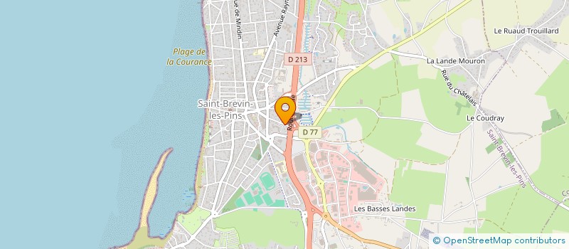 localisation de l'entreprise OVILAVI MEUBLES à SAINT BREVIN LES PINS