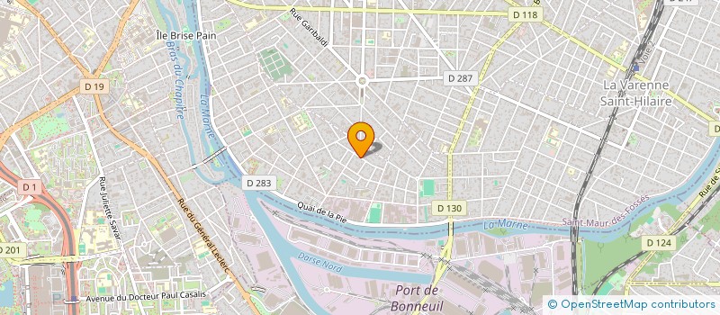 localisation de l'entreprise OVILE à SAINT-MAUR-DES-FOSSES