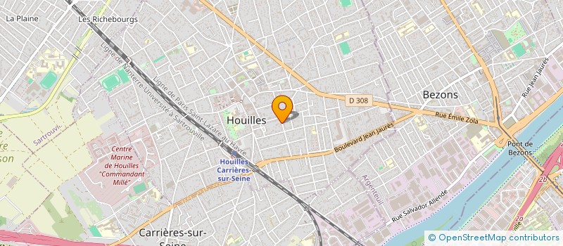 localisation de l'entreprise OVILOFFSET à HOUILLES