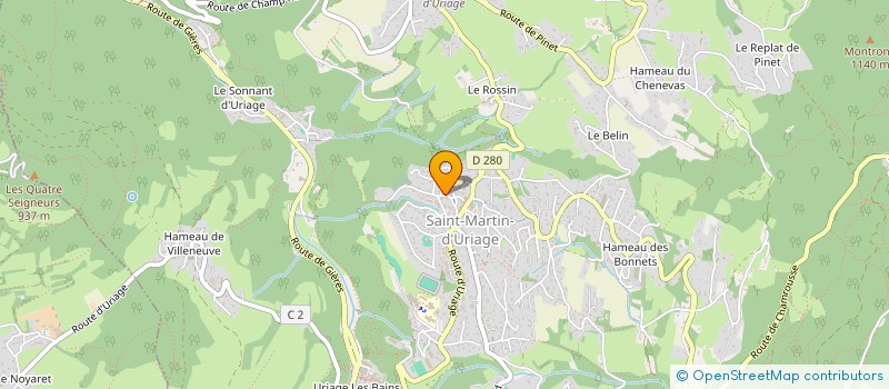 localisation de l'entreprise OVINI EXPEDITIONS  SAINT-MARTIN-D'URIAGE