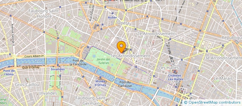 localisation de l'entreprise OVINIS ORGANISATION à PARIS
