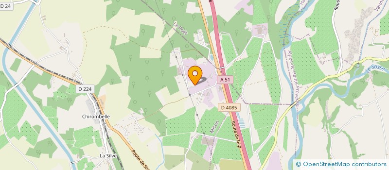 localisation de l'entreprise OVINTER  MISON