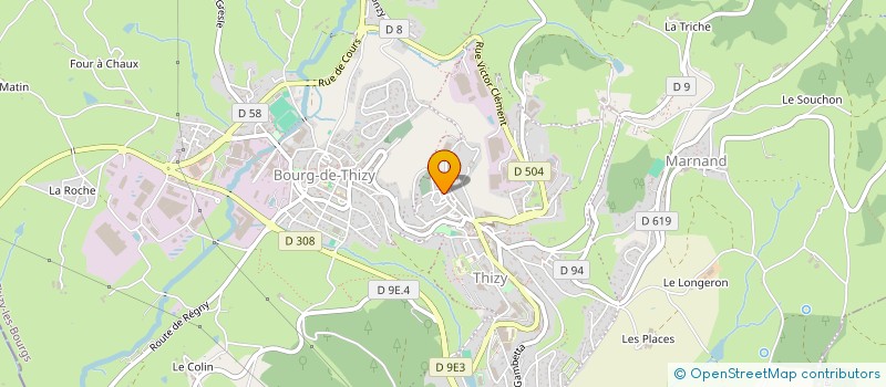 localisation de l'entreprise OVISE à COURS