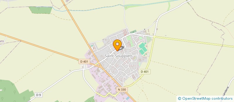 localisation de l'entreprise OVMC à SAINT-SOUPPLETS