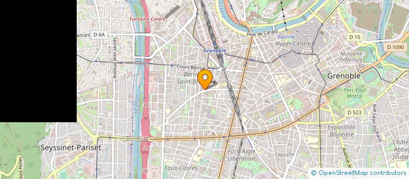 localisation de l'entreprise OVNI PROD à GRENOBLE