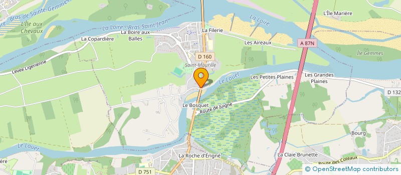 localisation de l'entreprise OVNYL à LES PONTS-DE-CE