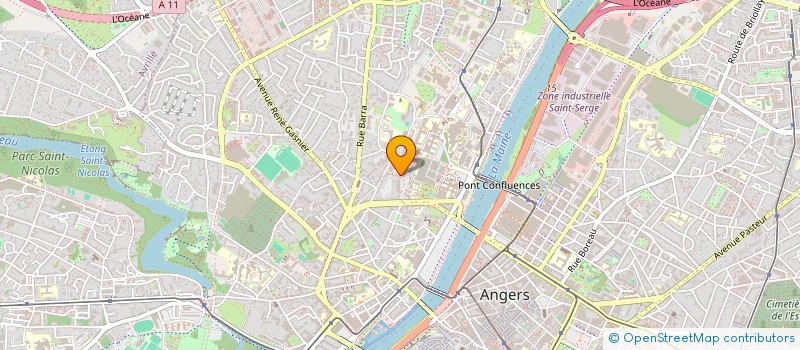 localisation de l'entreprise OVNYX à ANGERS