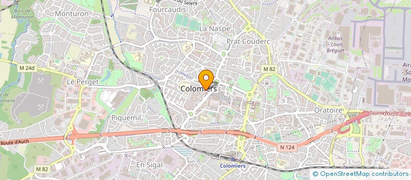 localisation de l'entreprise OVOAZUL à COLOMIERS