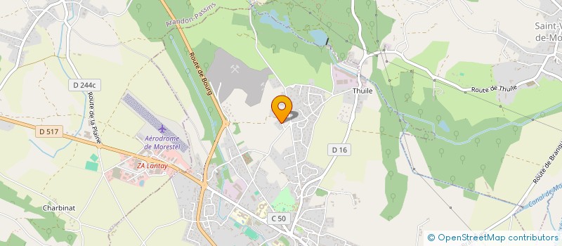 localisation de l'entreprise OVOGAME  MORESTEL