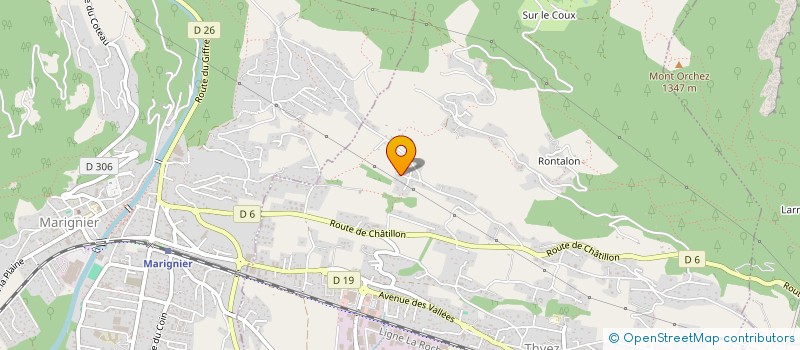 localisation de l'entreprise OVSG GROUP  THYEZ