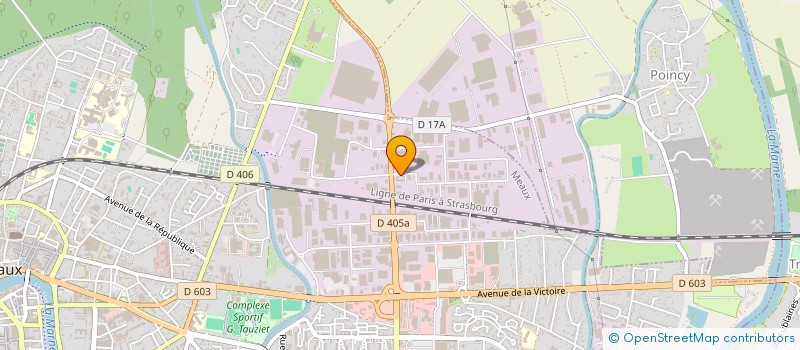 localisation de l'entreprise OVSMB à MEAUX