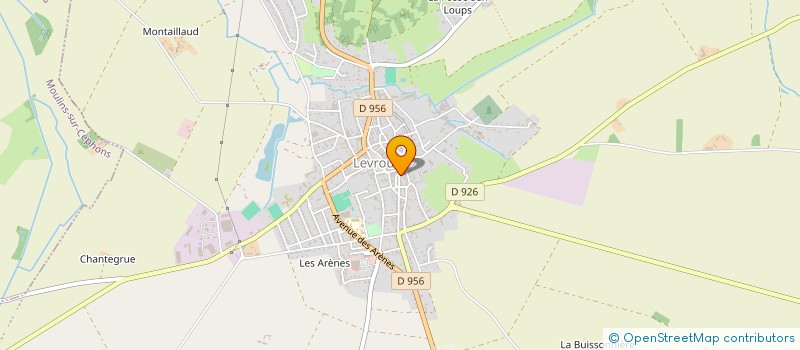localisation de l'entreprise OVYA 36 à LEVROUX