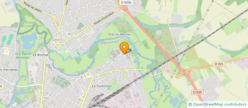 localisation de l'entreprise OVYOUZ IMMO à CHATEAUROUX