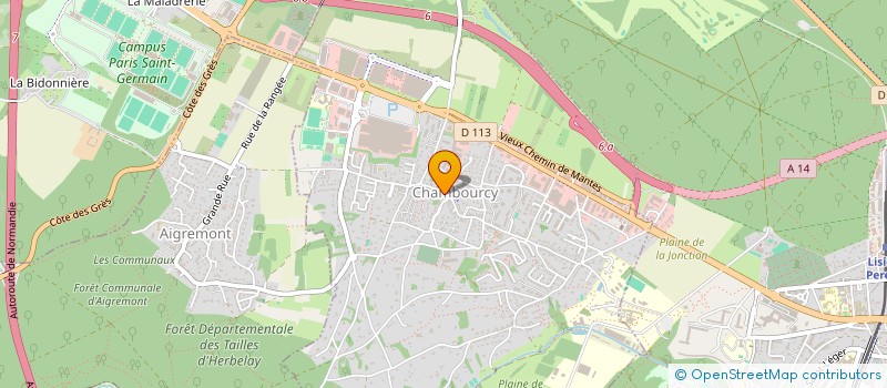 localisation de l'entreprise OW GROUPE  CHAMBOURCY