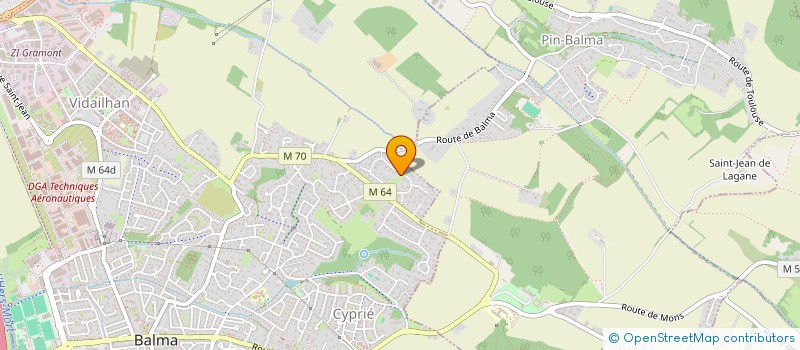 localisation de l'entreprise OW IMMO  BALMA