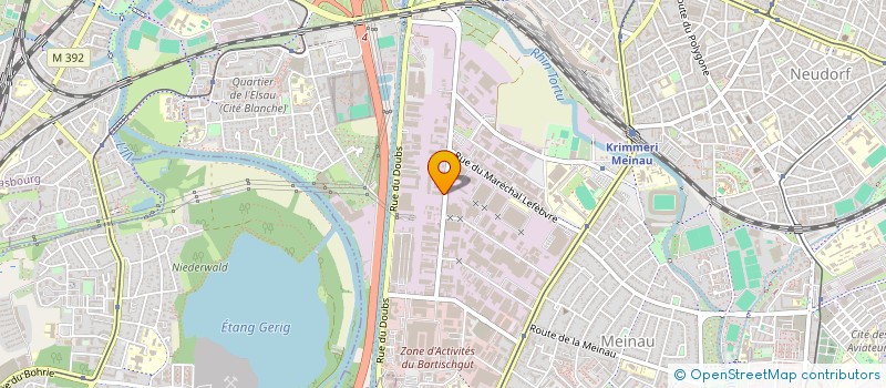 localisation de l'entreprise OWA à STRASBOURG