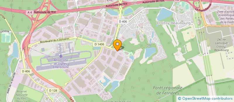 localisation de l'entreprise OWANDY RADIOLOGY à CROISSY-BEAUBOURG